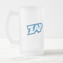 Zap o golpe de Splat dos desenhos animados Canecas