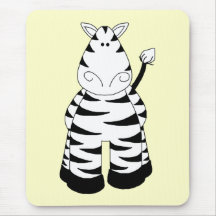 Zebra Mousepads