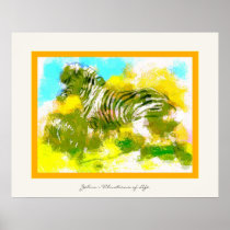 Zebra pôsteres