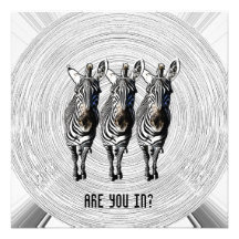 zebras do partido - está você dentro? convite