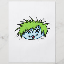 Zombi do gajo panfletos personalizados