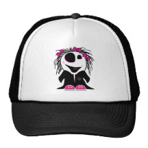 zombi pequeno bonito feminino boné