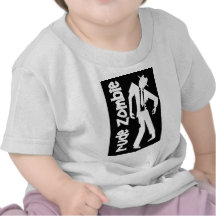 Zombi rude do menino t-shirt