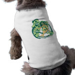 zombi "sexy" com arte engraçada dos desenhos anima camisa para cães