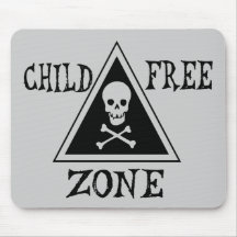 Zona Criança-Livre Mouse Pads