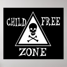 Zona Criança-Livre Posters