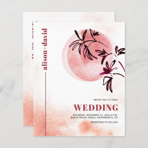 Β rancho Qr code Japandi BUDGET convite para casam