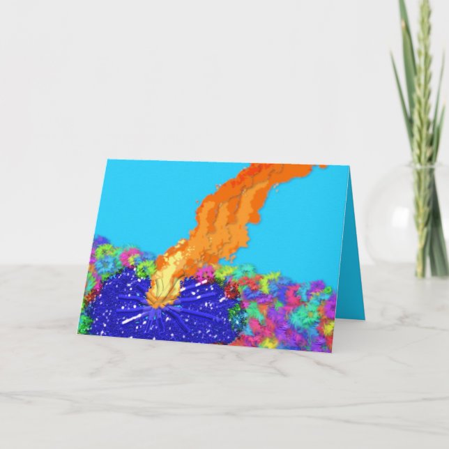 ל Moderno Gráfico ״ ג ב ע ו מ ר Cartão Lag B'Omer (Frente)