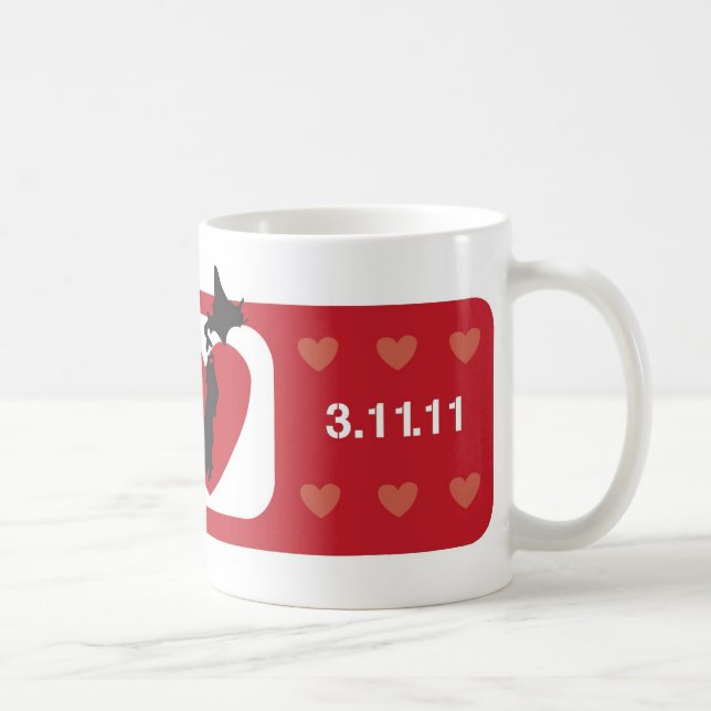 バンドエイドマ赤 vermelho Bandaid da caneca (Direita)