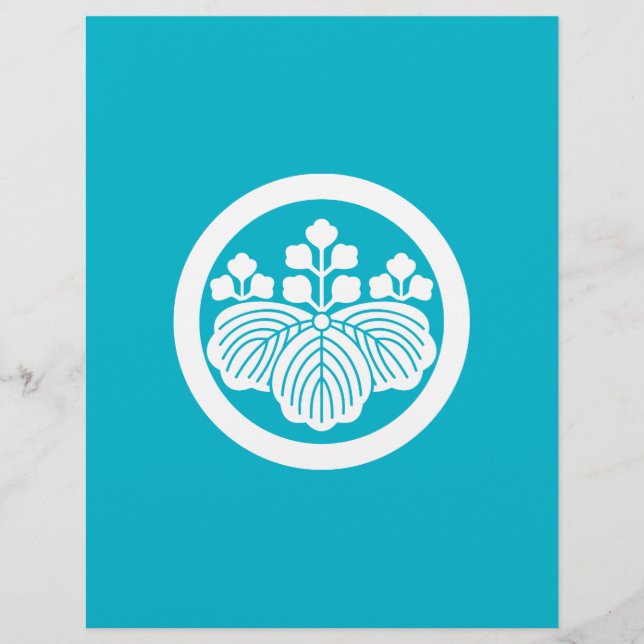 丸に五三桐 (Frente)