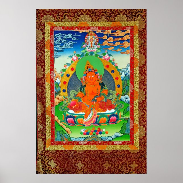 傳 承 黃 財LINEAGE AMARELO JAMBHALA Poster (Frente)