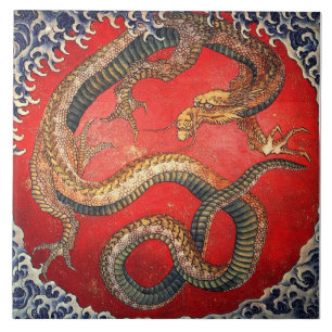 北 斎 龍, 北 斎 Hokusai Dragon, Hokusai, Arte