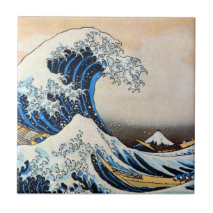 神奈川沖浪裏, grande onda do 北斎, Hokusai, Ukiyo-e