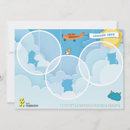 ２０１９カレンダー２月