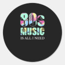 Pesquisar por música dos anos 80 adesivos Retrô