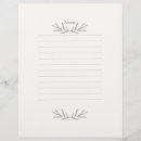 Pesquisar por botânica papel timbrado Minimalista
