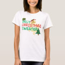 Pesquisar por camisolas feias natal camisetas For her