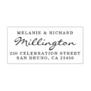 Pesquisar por nomes casal carimbos Endereço de retorno