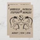 Pesquisar por igualdade casamento convites Gay