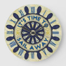 Pesquisar por leme do navio relogios de parede Náutico