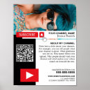 Pesquisar por youtube pôsteres Mídia social