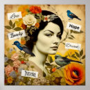 Pesquisar por beleza vintage pôsteres Floral