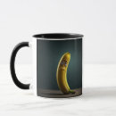 Pesquisar por eu não sou uma banana canecas Engraçado