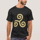 Pesquisar por símbolos irlandeses camisetas Nós celtas