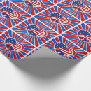 Pesquisar por bandeira dos estados unidos papel de presente Branco e azul vermelhos