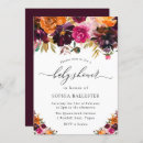 Pesquisar por do outono convites Burgundy