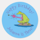 Pesquisar por desenhos animados engraçados do sapo adesivos For kids