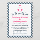 Pesquisar por marinho e rosa casamento convites Náutica