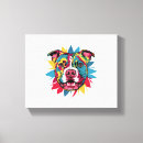 Pesquisar por pitbull impressão de canvas Animal