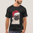 Pesquisar por papai noel preto camisetas Pug