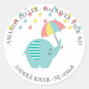 Pesquisar por elefante colorido adesivos Chá de bebê