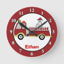Pesquisar por dos bombeiros relogios de parede For kids