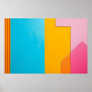 Pesquisar por fundo abstrato laranja pôsteres Azul