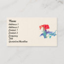 Pesquisar por pássaros selvagens cartao de visita Animal