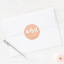 Pesquisar por monogramas do casamento adesivos Selos de envelope