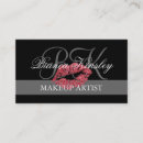 Pesquisar por modelo do maquilhador cartao de visita Monograma