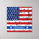 Pesquisar por eua impressão de canvas Bandeira americana