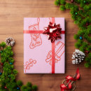 Pesquisar por desenhado mão papel de presente Natal