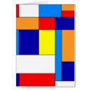 Pesquisar por piet mondrian cartoes postais Azul