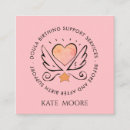 Pesquisar por corações cor rosa de cartao de visita Customer