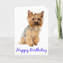 Pesquisar por yorkshire terrier dog cartoes Happy birthday