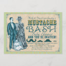 Pesquisar por festança do bigode convites Vintage