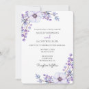 Pesquisar por roxo do da flor casamento convites Romântico