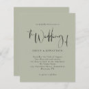 Pesquisar por verde pálido casamento convites Minimalista