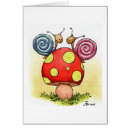 Pesquisar por cogumelo amarelo cartoes postais Vermelho