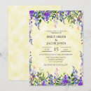 Pesquisar por roxo amarelo casamento convites Aquarela